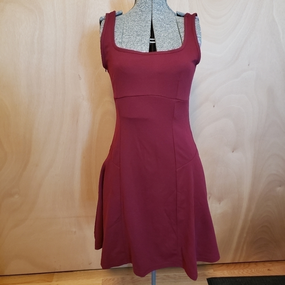 𝅺maroon Dress